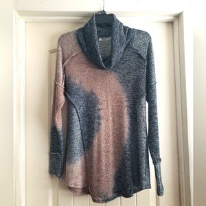 T Party cowl neck sweater size medium